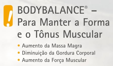 Bodybalance para aumento de massa magra, diminuição de gordura corporal e aumento de força muscular